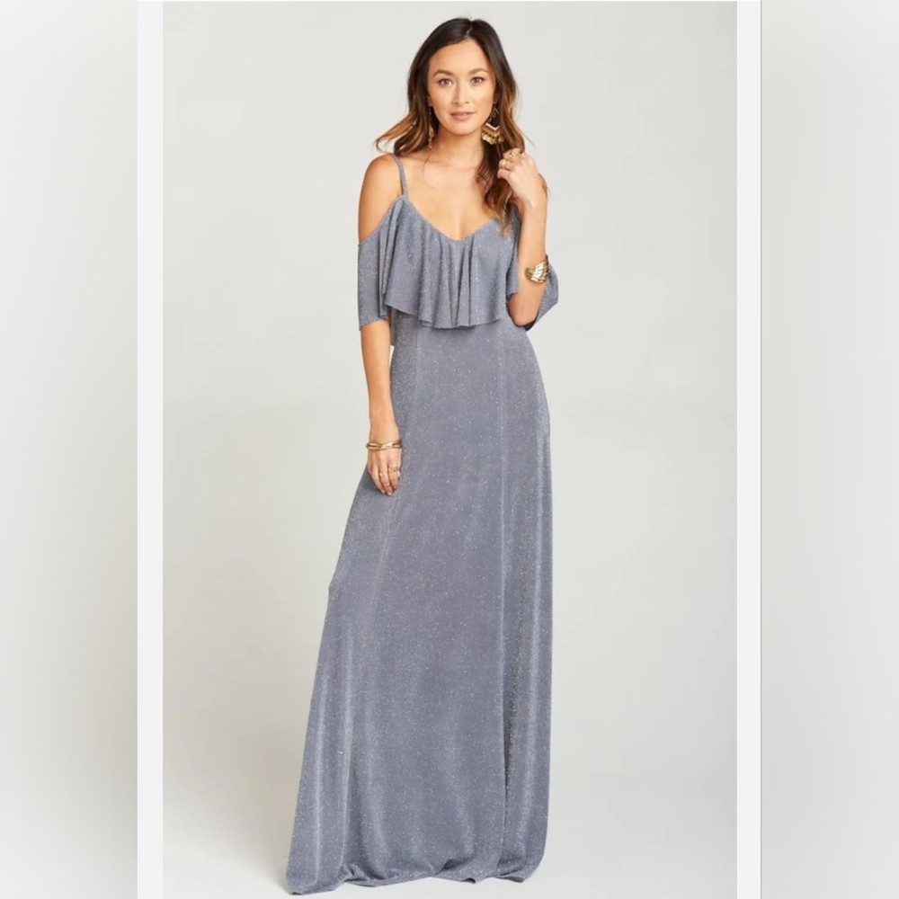 Show me Your Mumu NWT Womens Renee Ruffle‎ Maxi Dress Size Small
